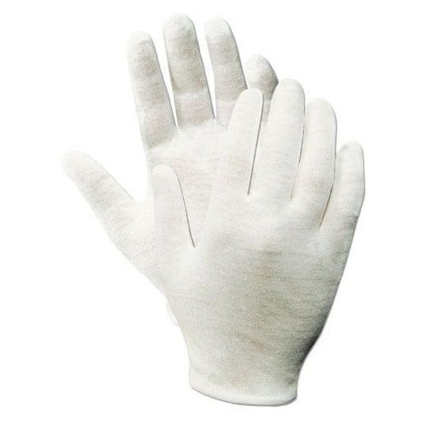 Magid TouchMaster Medium Weight Hemmed Lisle Gloves, 12PK 661H